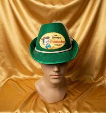 Vintage 1960's Walt Disney's Pinocchio Benay Albee Green Hat (Medium) Disneyland