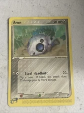 Aron 56/100 Pokemon - EX Sandstorm LP
