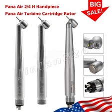 LED Dental 45 Degree Surgical High Speed Handpiece Push Button 4 Hole NSK STYLE