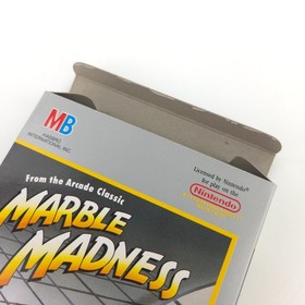 Nintendo NES Spiel: Marble Madness - Modul Anleitung OVP CIB (PAL-B NOE)
