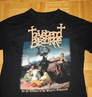 Reverend Bizarre Music For Lovers Black T Shirt Cotton RD171