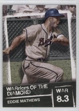 2020 Topps Warriors of the Diamond Eddie Mathews #WOD-46 HOF 00jz