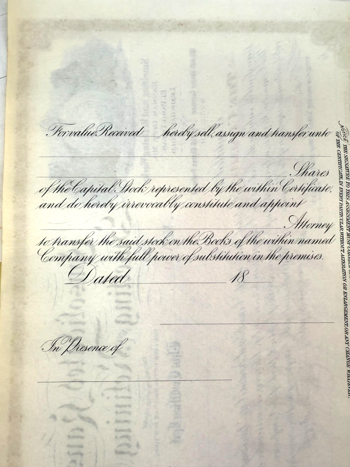 Lot 12 Vintage Stock Certificate Mining Metal Milling Smelting Refining 1890's