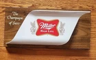Vintage Miller High Life Plastic Beer Sign - The Champagne of Beers - 3D