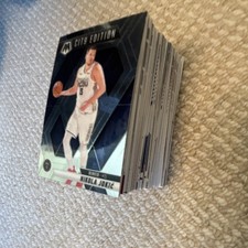 100 NBA Basketball Trading Card Lot (City Edition Nikola Jokić) 