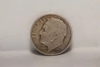 USA 1951-P Roosevelt Dime, KM195, silver, .0723oz., Fine, light scratch, NR, 2-3