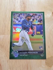 2022 Topps Chrome Ben Baller WANDER FRANCO Green Refractor /99 #35 Rookie Rays