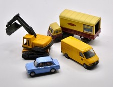 00 oo GUAGE 1:76 Set Lineside 4 Vehicles BR VAN Sprinter JCB Imp