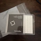 100g Silver Bar Valcambi 100x1 Gram CombiBar with Assay Card
