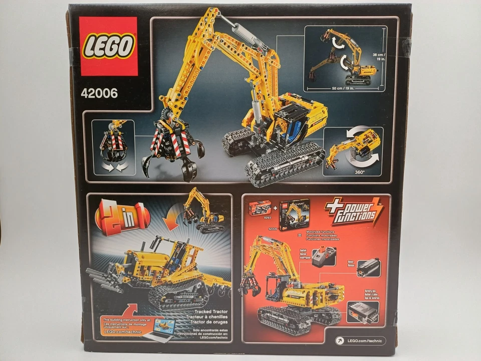 LEGO TECHNIC 42006 Excavator - Brand New Sealed Box - Image 2 of 4