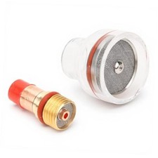 6PCS Gas Lens Kit for TIG Welding, Gas Lens Tig Kit with Transparent Glass Cup