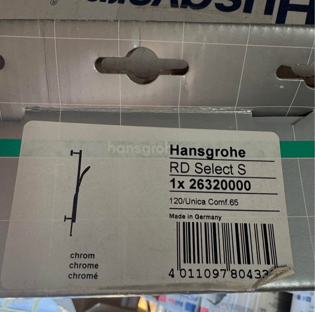 HANSGROHE SHOWER SET RAINDANCE SELECT S 120 26320000