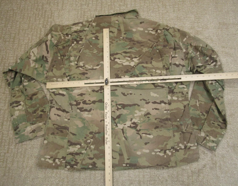 Propper Army Combat Uniform Coat Mens XL-R Multicam Camo Flame Resistant Jacket - Image 3 of 4