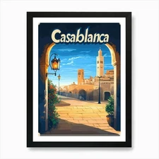 Aihrgdesign A Mid Century Modern Tr Framed Wall Art Poster Canvas Print Picture