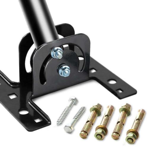 Adjustable Outdoor TV Antenna Satellite Dish J Pole Mount Base Bracket - Picture 6 of 7