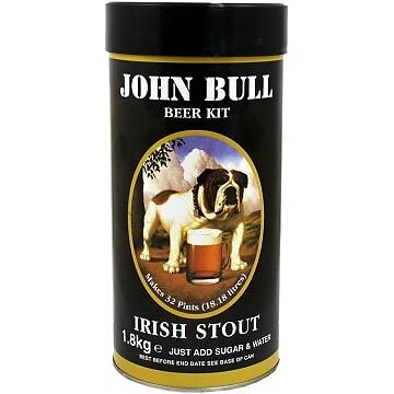 John Bull Irish Stout Beer Making Ingredient Kit 1.8kg 40 PINTS Home Brew