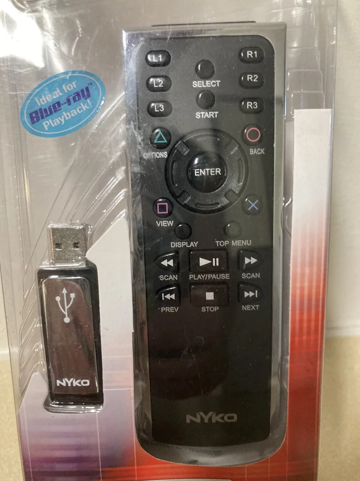 NYKO Bluwave Infrared Remote Control for Playstation 3 (PS3) Blu ray Sealed. - Image 2 of 4