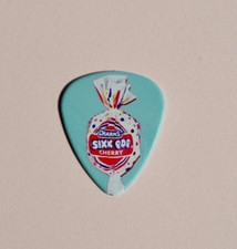 RARE: MOTLEY CRUE NIKKI SIXX Guitar Pick 2024 Sixx POP Blue
