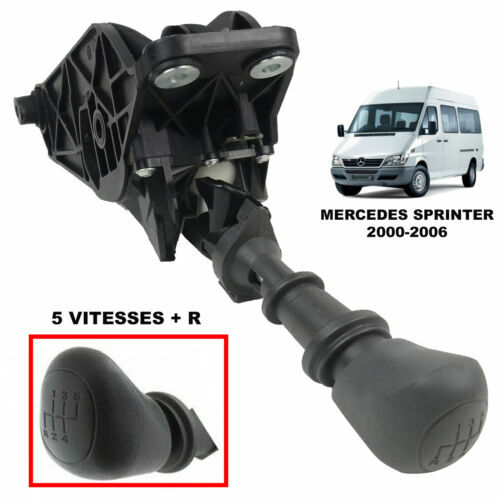 Cuffia Cambio Per Corsa D 2006-2014 - Kit Pomello E Ghiera In Pelle Con Cuciture Nere