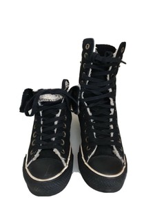 lined converse high tops
