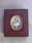 BEAUTIFUL MINIATURE framed, antique.