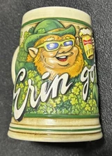 Budweiser St. Patrick's Day Erin Go Bud Irish Beer Stein Anheuser Busch 1993