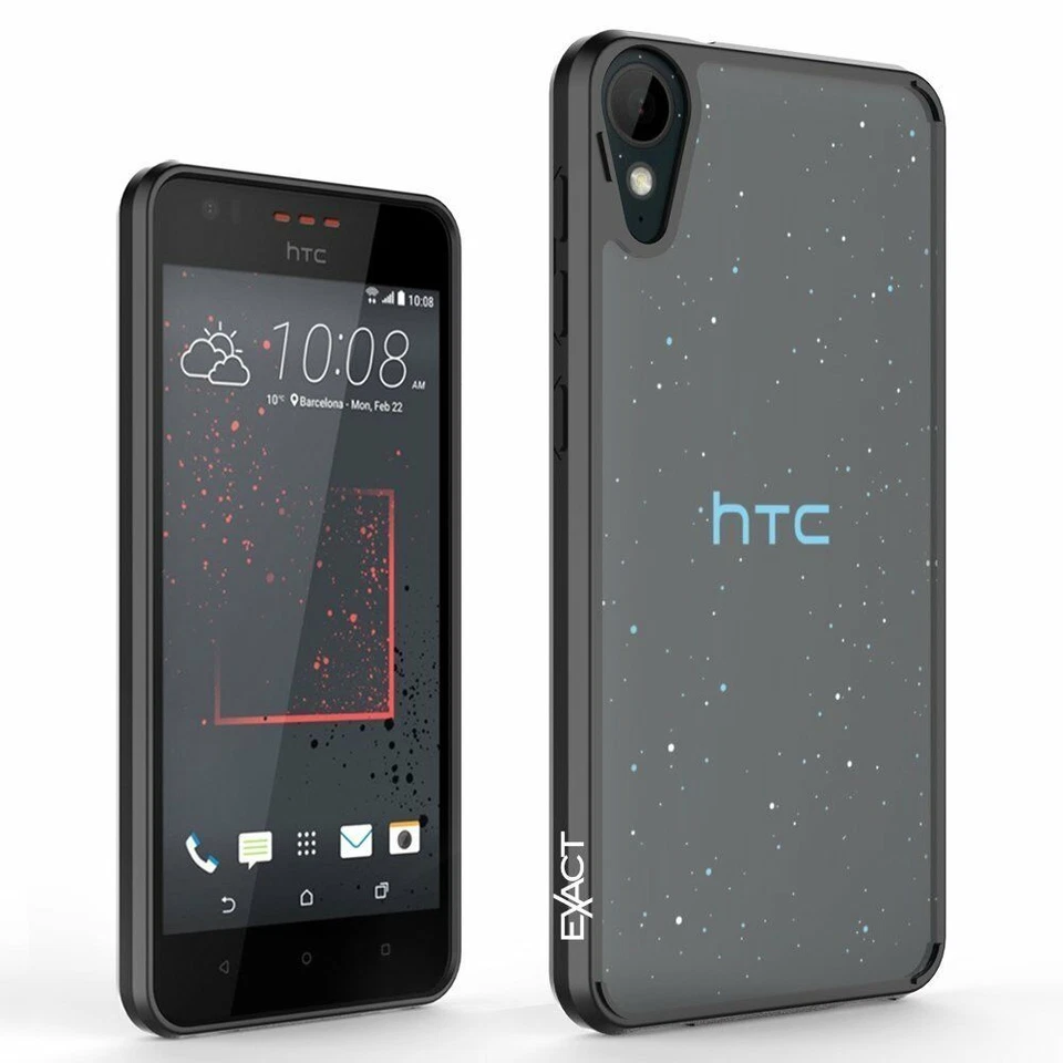 HTC WISH 825 Exact PRISM TPU Grip Bumper Funda protectora a prueba de golpes Foto 3 de 4