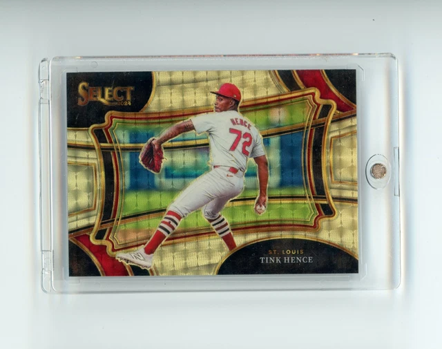 2024 Panini Select Tink Hence #28 Diamond Level Gold Vinyl 1/1 Cardinals (G)