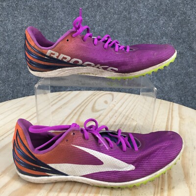 Brooks Shoes Womens 7 Mach 17 Spike Track & Field Sneaker Multicolor 1201941B515