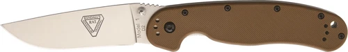 Ontario Rat Model 1 Linerlock Coyote Brown Folding D2 Steel Pocket Knife 8867CB