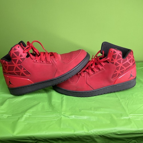 Nike Jordan Flight 3 Gym Red Mens Size 12 Shoes Mid Top 706954-601 - Picture 3 of 7