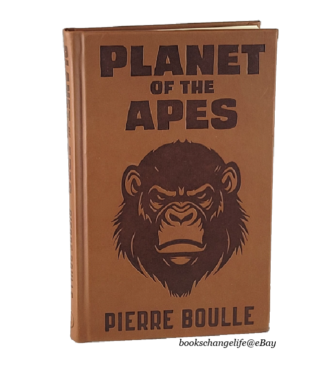 PLANET OF THE APES by Pierre Boulle Deluxe Faux Leather Hardcover