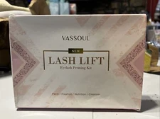 Vassoul Lash Lift Eyelash Perm Kit Fixation Nutrition Cleanser Exp 5/25