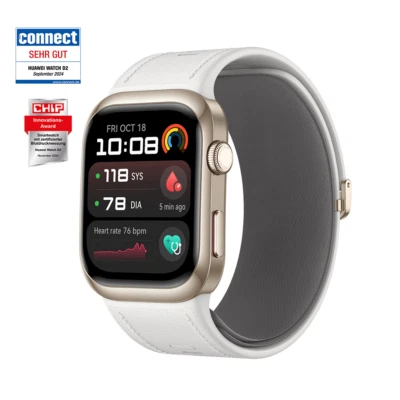 HUAWEI Watch D2 Smartwatch, Ambulante Blutdruckmessung, EKG, Gold