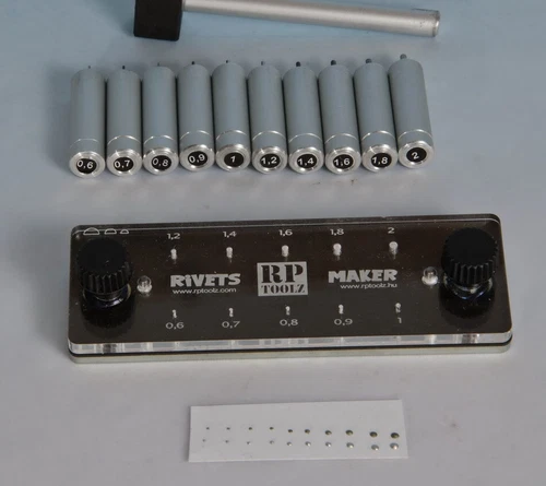 RP Toolz  "Rivets Maker" Punch and Die Tool set