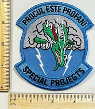 RARE - BLACK OPS MILITARY PATCH – PROCUL ESTE PROFANI – SPECIAL PROJECTS 416TH F