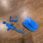 Vintage TMNT Teenage Mutant Ninja Turtles Genghis Frog Weapons Accessories