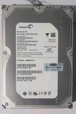 Seagate Barracuda 500GB 7.2K SATA 3.5" Hard Drive ST3500630NS HP P/N 432337-004