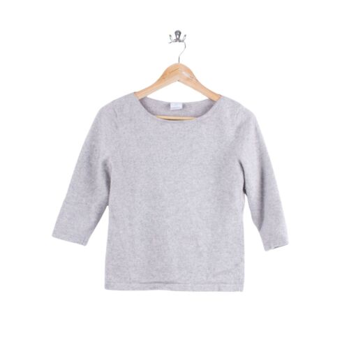 Madeleine Cashmere Sweater Women's Grey Size 36/38 - Picture 1 of 3