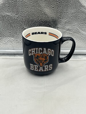 #ad Chicago Bears NFL Blue 15oz Coffee Mug Cup Logo Brands New $21.99
