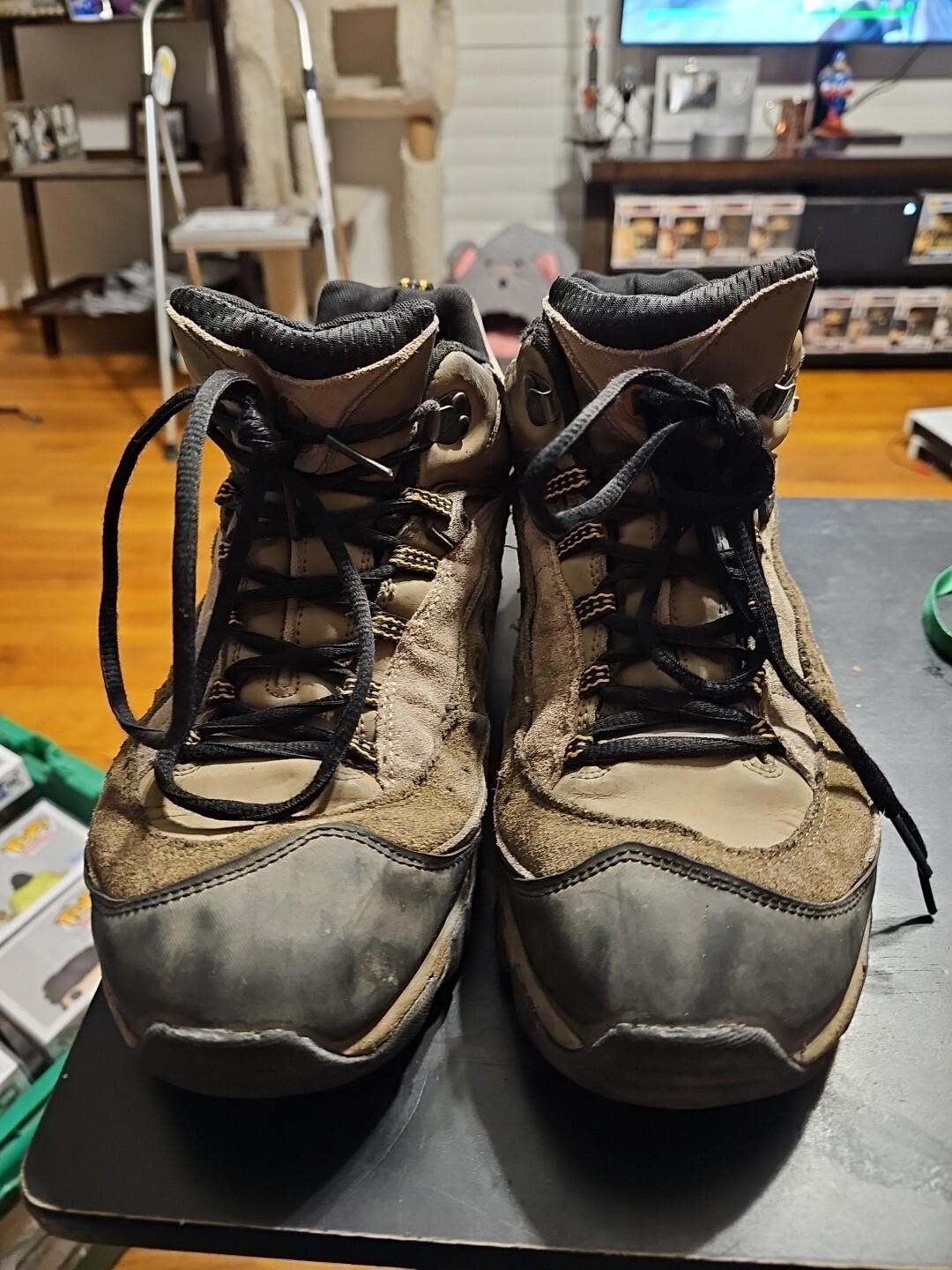 Merrell Pulse Boots scarpe da trekking in pelle impermeabili medie da uomo 11 marroni