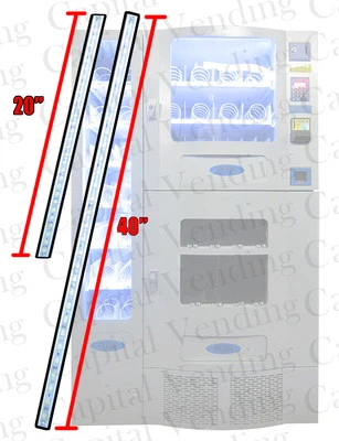 Seaga Office Deli with Sidecart LED lighting kit - 2 Bright LED Strips