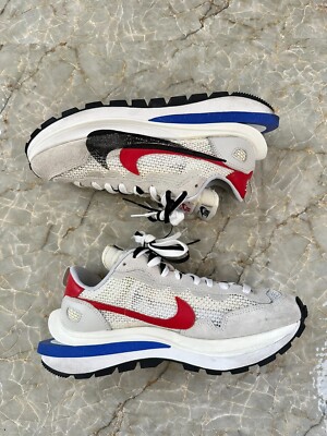 men sacai x nike vaporwaffle sail game royal stores