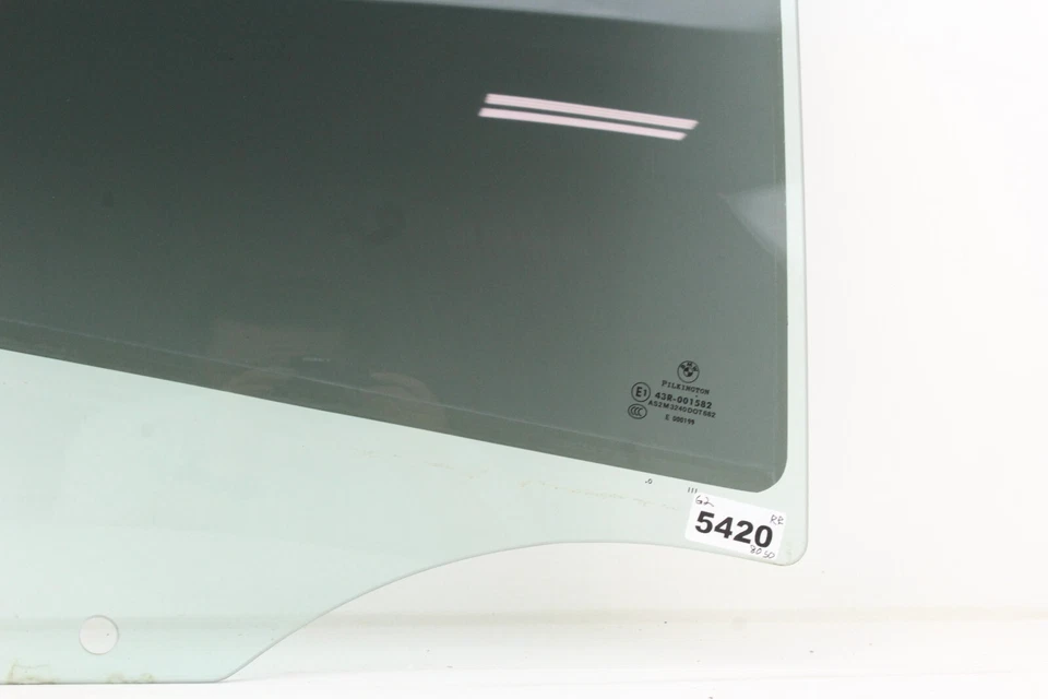 06-12 BMW 335i 325i 228i 330i derecha esquina trasera cuarto ventana OEM 43R-001582 Foto 4 de 4