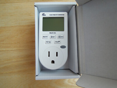 Poniie PN1500 Portable Micro Electricity Usage Monitor Electrical Power Consumpt