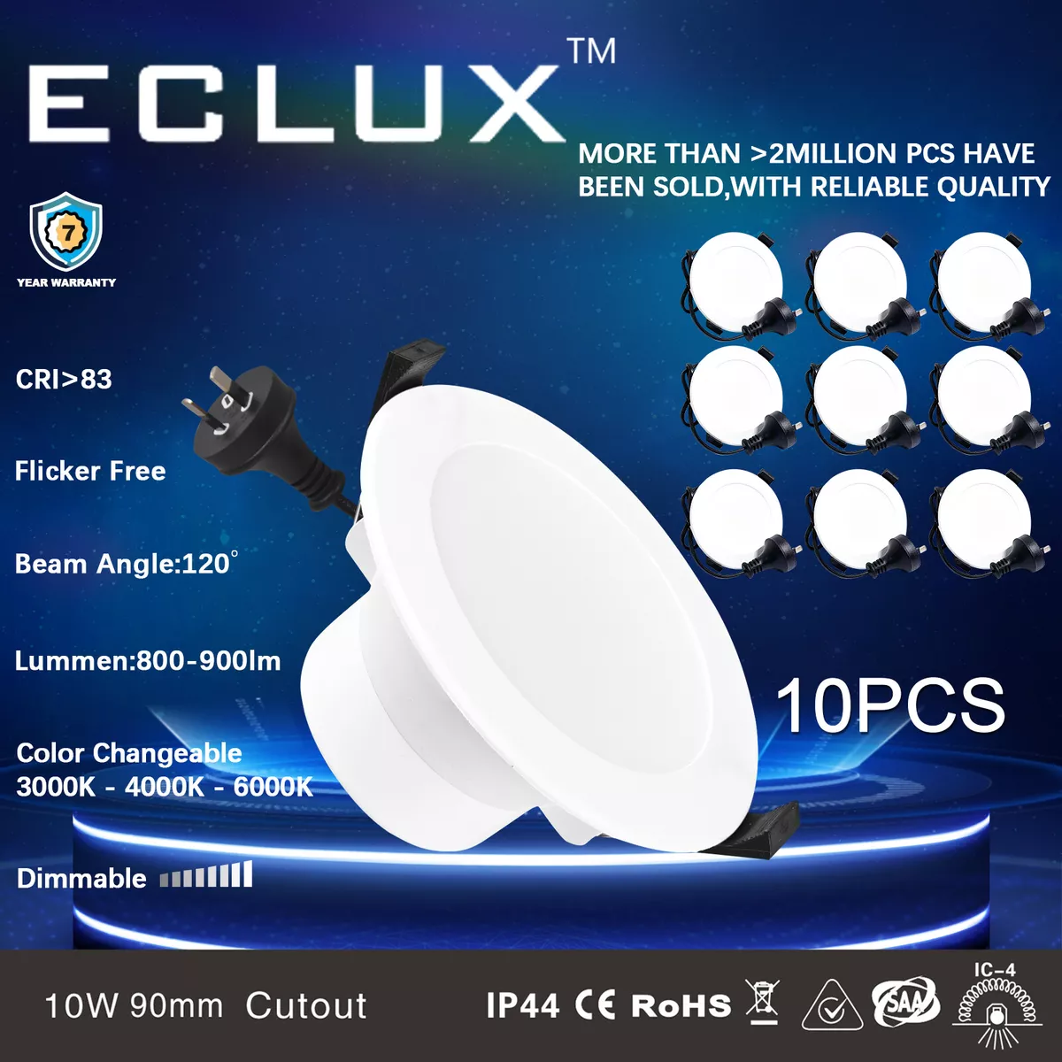 100mm spotlights outlet