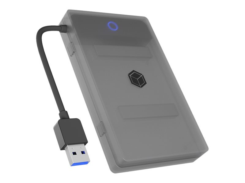ICY BOX IB-AC603b-U3 Box esterno HDD/SSD 2.5" SATA Seriale IB-AC603B-U3