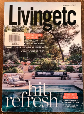 Living Etc Magazine September 2019 Hit Refresh Sunshine State Of Mind Last Lazy