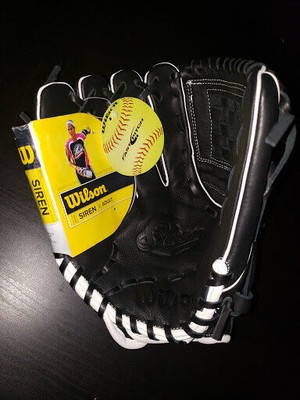 wilson a500 siren softball glove