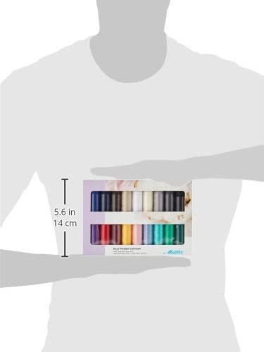 THREAD SET Silk Finish Cotton Silk Finish Cotton for Sewing Crafts DIY METTLER - Picture 4 of 4
